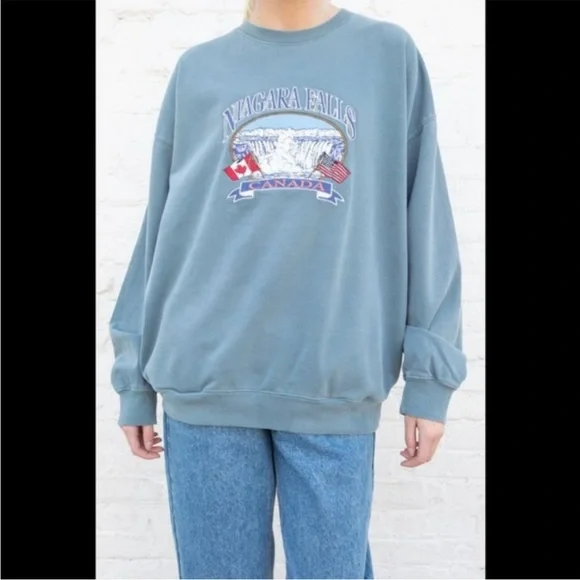 Brandy Melville Erica Niagara Falls Canada Sweatshirt
